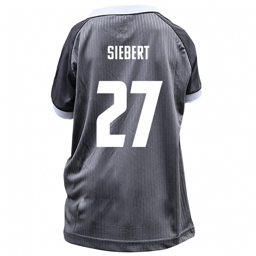 נשים Marcel Siebert #27 אפור לבן הרחק ג'רזי 2025/26 חולצה קצרה