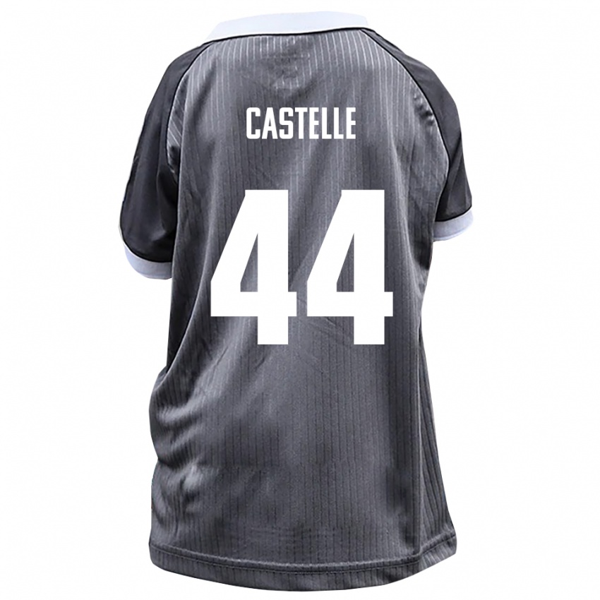 נשים ניקלאס קסטל #44 אפור לבן הרחק ג'רזי 2025/26 חולצה קצרה
