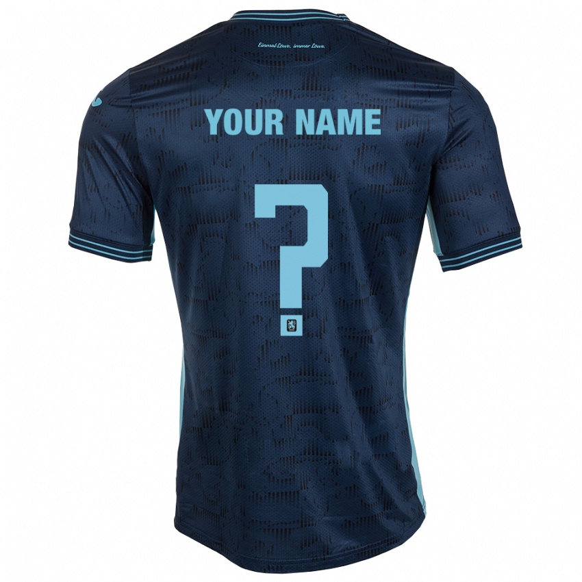 נשים השם שלך #0 כחול רויאל הרחק ג'רזי 2025/26 חולצה קצרה