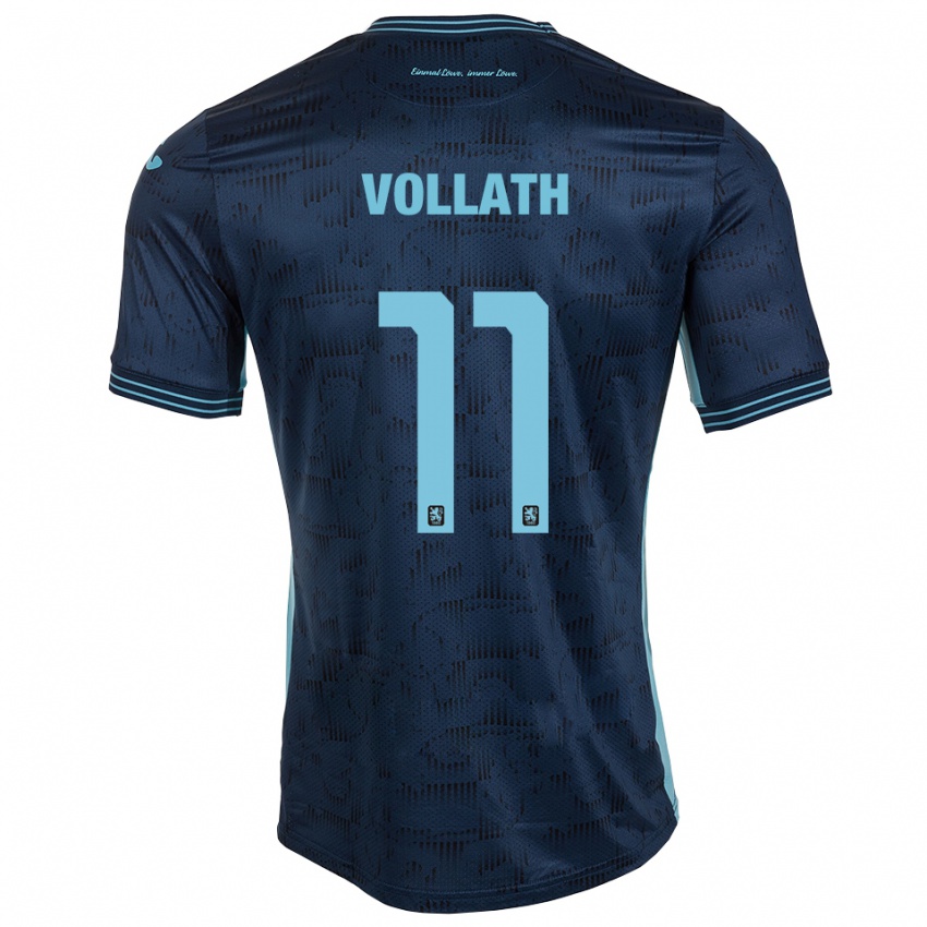 נשים רנה פולאת #11 כחול רויאל הרחק ג'רזי 2025/26 חולצה קצרה