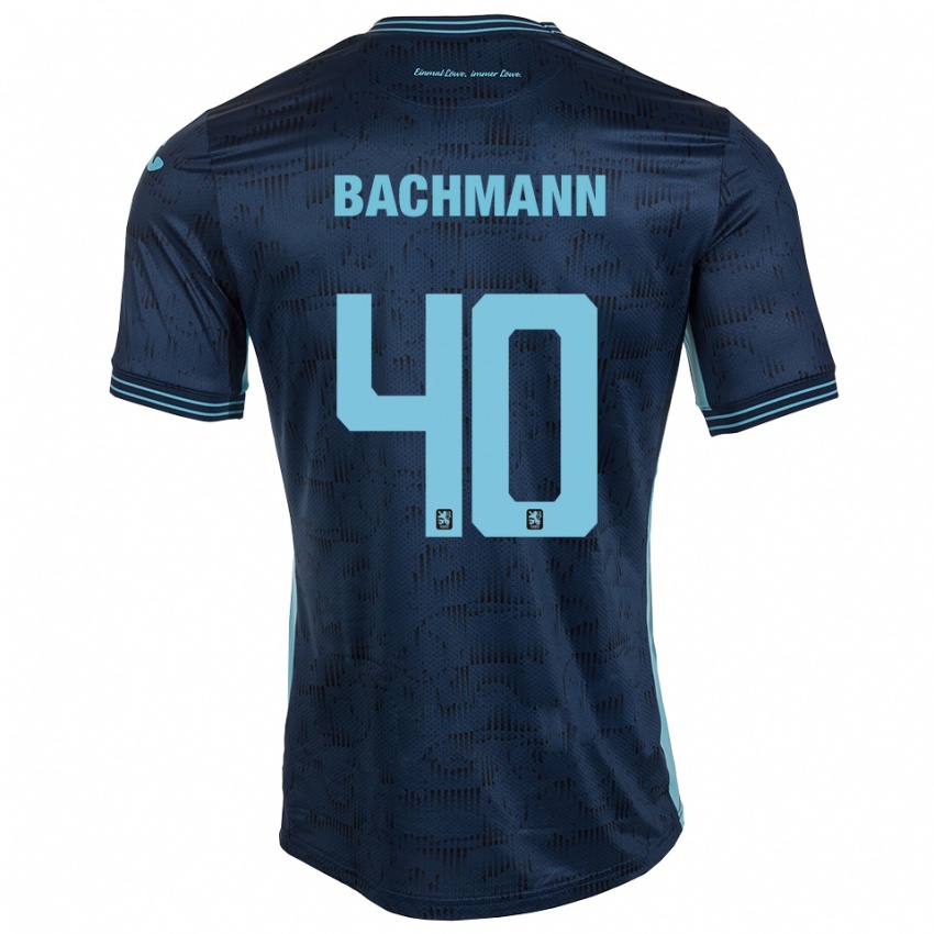 נשים Paul Bachmann #40 כחול רויאל הרחק ג'רזי 2025/26 חולצה קצרה