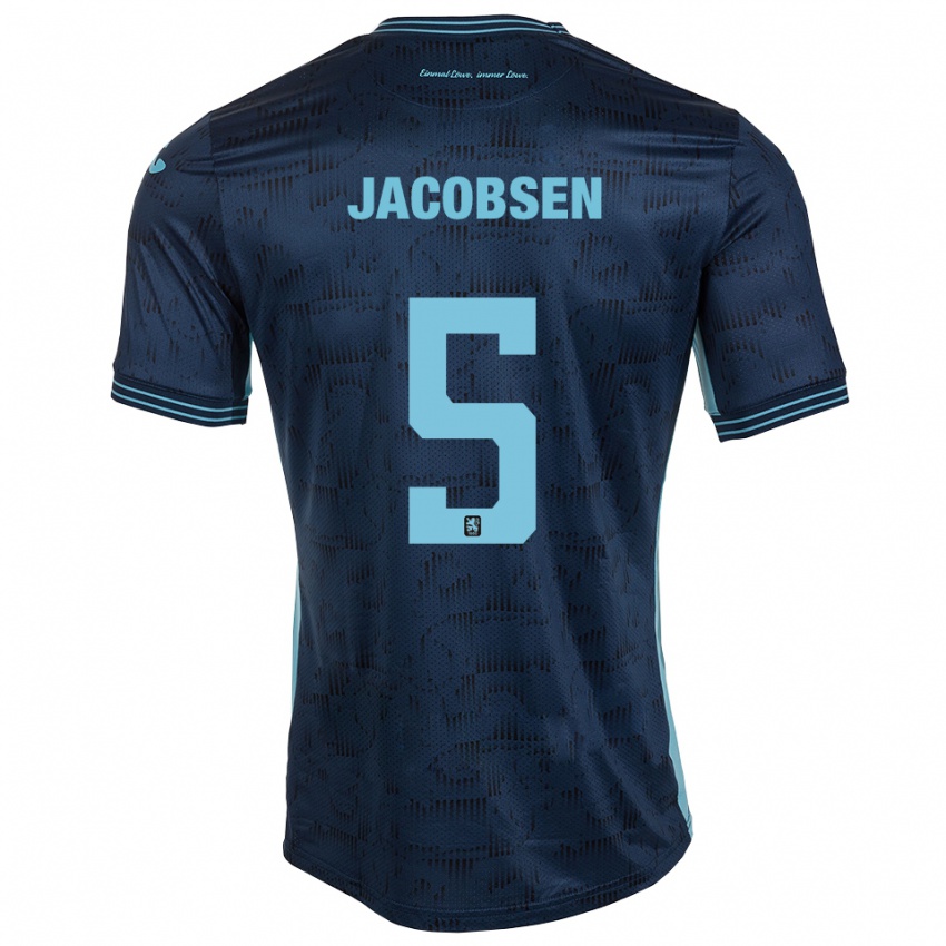 נשים ת׳ורה יאקובסן #5 כחול רויאל הרחק ג'רזי 2025/26 חולצה קצרה