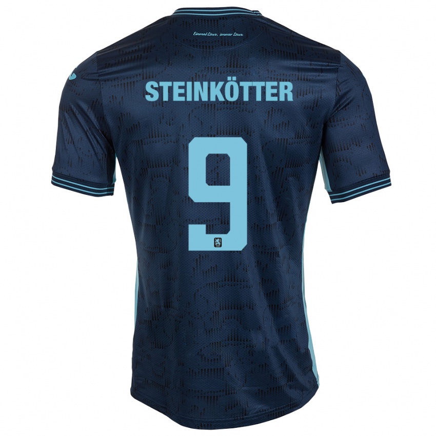 נשים Justin Steinkötter #9 כחול רויאל הרחק ג'רזי 2025/26 חולצה קצרה