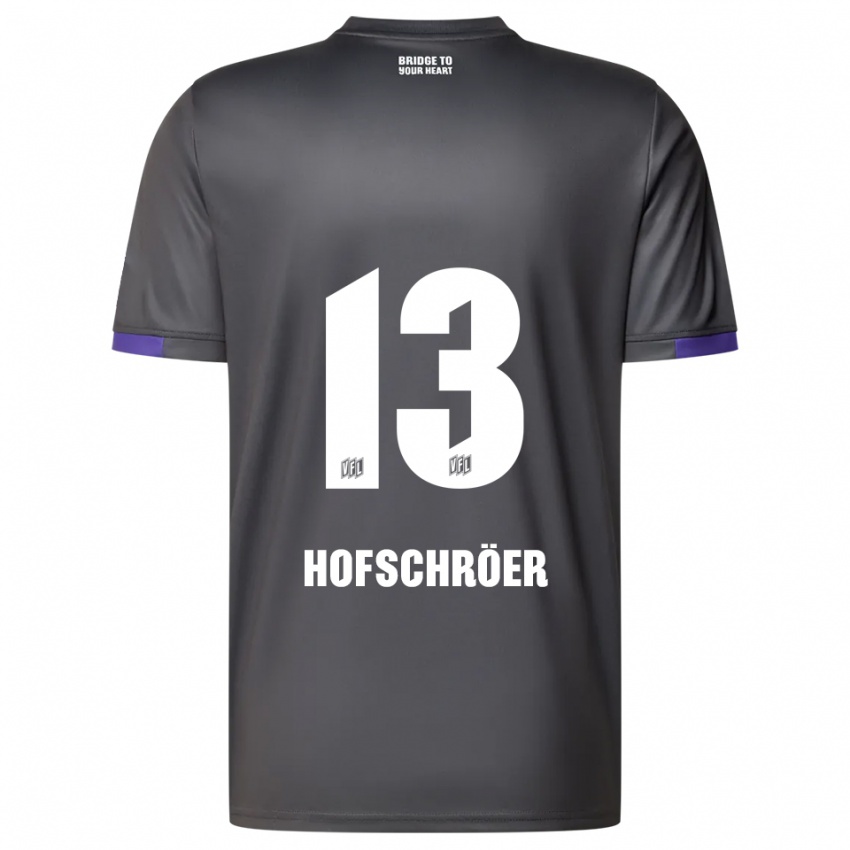 נשים יוריס הופשרור #13 אפור סגול הרחק ג'רזי 2025/26 חולצה קצרה