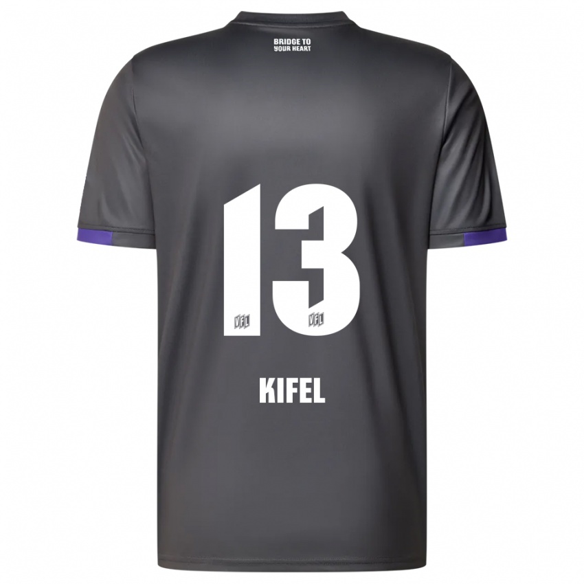 נשים דניס קיפל #13 אפור סגול הרחק ג'רזי 2025/26 חולצה קצרה