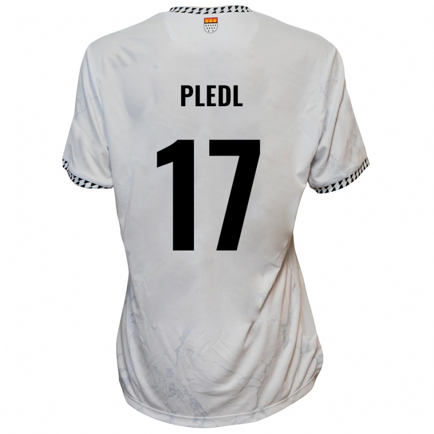 נשים מרקו פלדל #17 לבן שחור הרחק ג'רזי 2025/26 חולצה קצרה