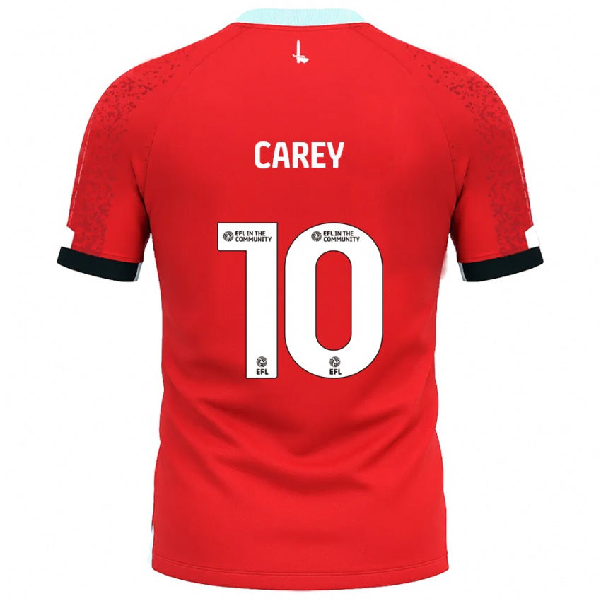 ילדים סאני קארי #10 אדום לבן ג'רזי ביתית 2025/26 חולצה קצרה