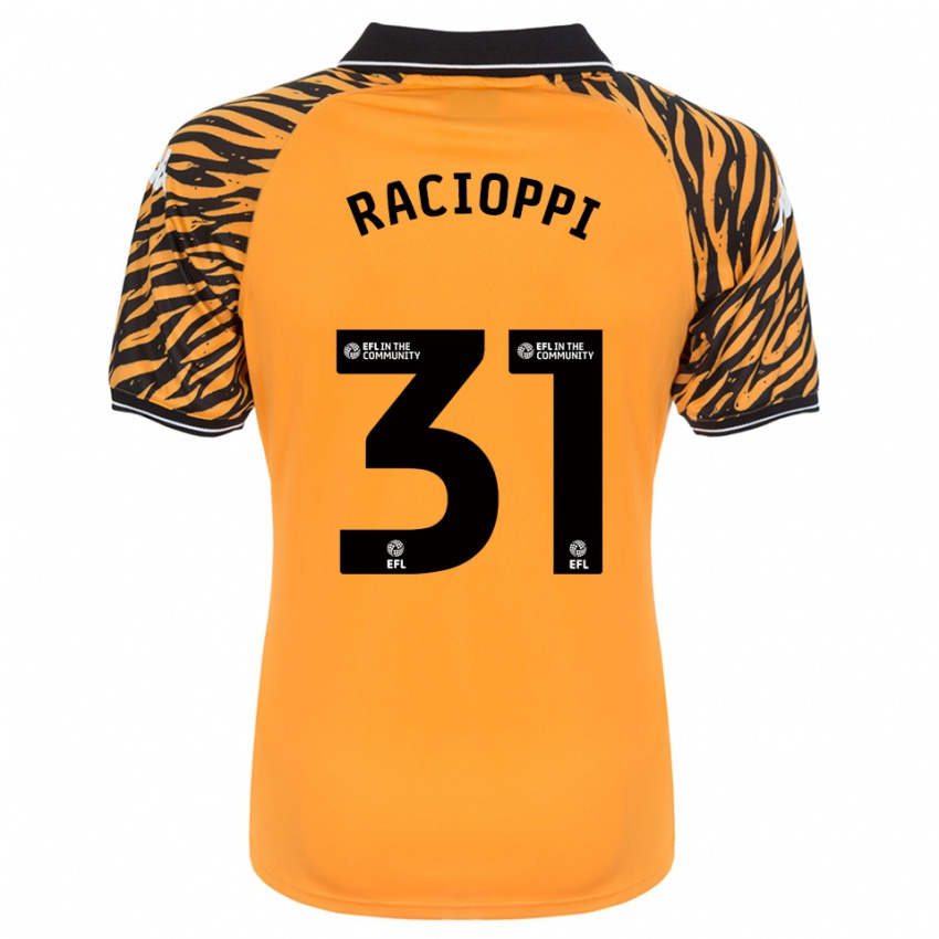 ילדים אנתוני ראקיופי #31 כתום שחור ג'רזי ביתית 2025/26 חולצה קצרה