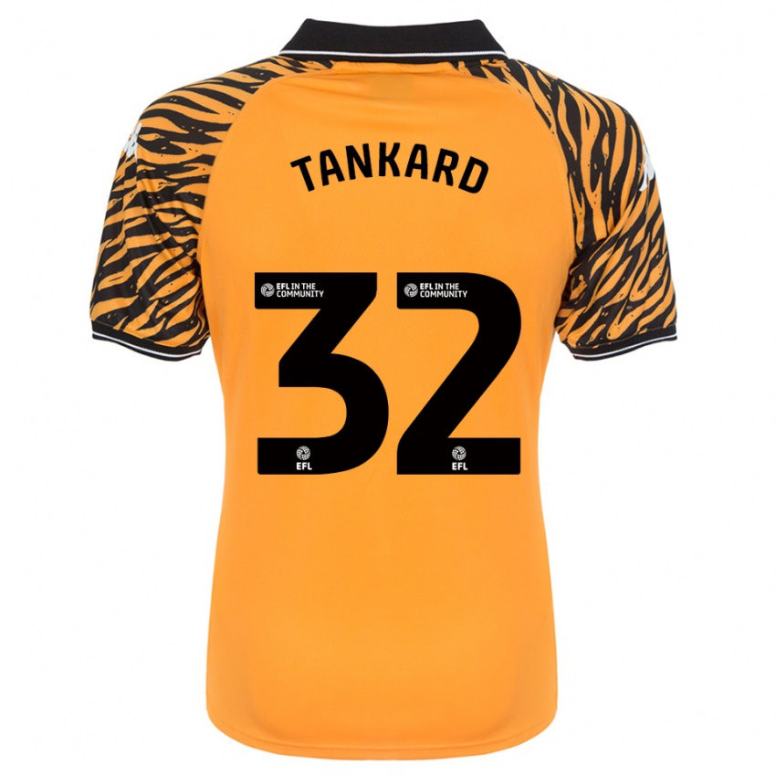 ילדים Lily Tankard #32 כתום שחור ג'רזי ביתית 2025/26 חולצה קצרה