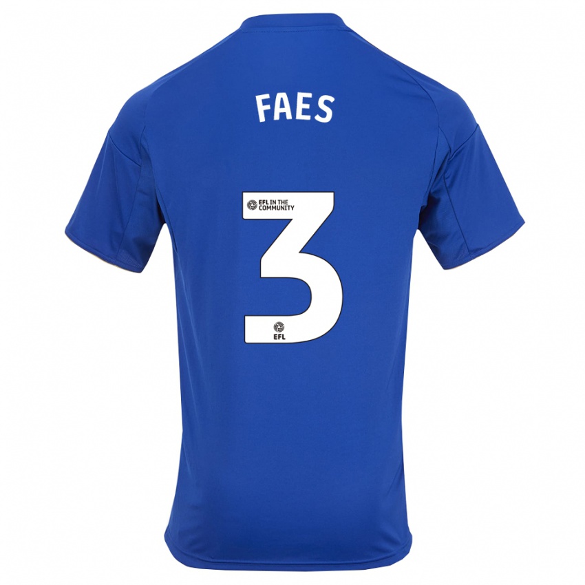 ילדים ואוט פאס #3 כחול זהב ג'רזי ביתית 2025/26 חולצה קצרה