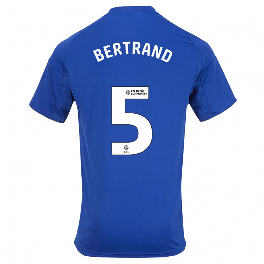 ילדים ראיין ברטרנד #5 כחול זהב ג'רזי ביתית 2025/26 חולצה קצרה