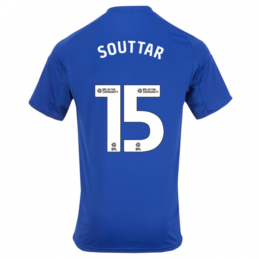 ילדים הארי סוטאר #15 כחול זהב ג'רזי ביתית 2025/26 חולצה קצרה