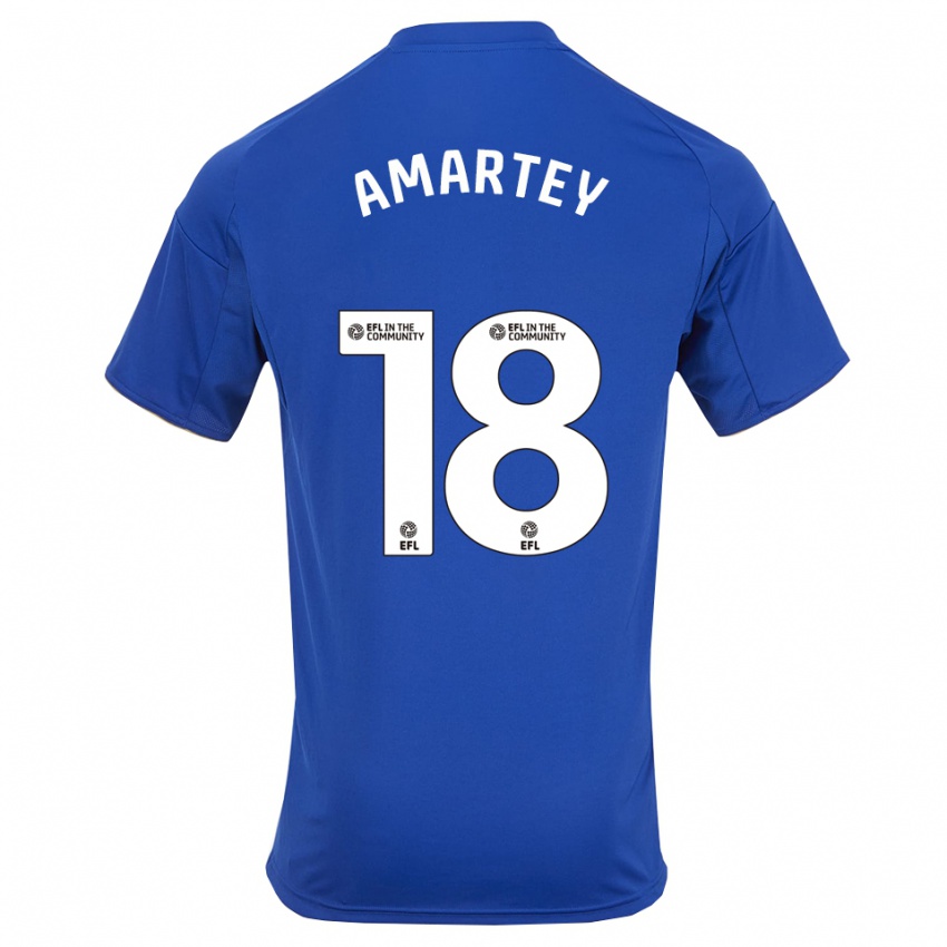 ילדים דניאל אמרטי #18 כחול זהב ג'רזי ביתית 2025/26 חולצה קצרה