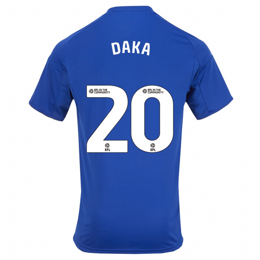 ילדים פאטסון דאקה #20 כחול זהב ג'רזי ביתית 2025/26 חולצה קצרה