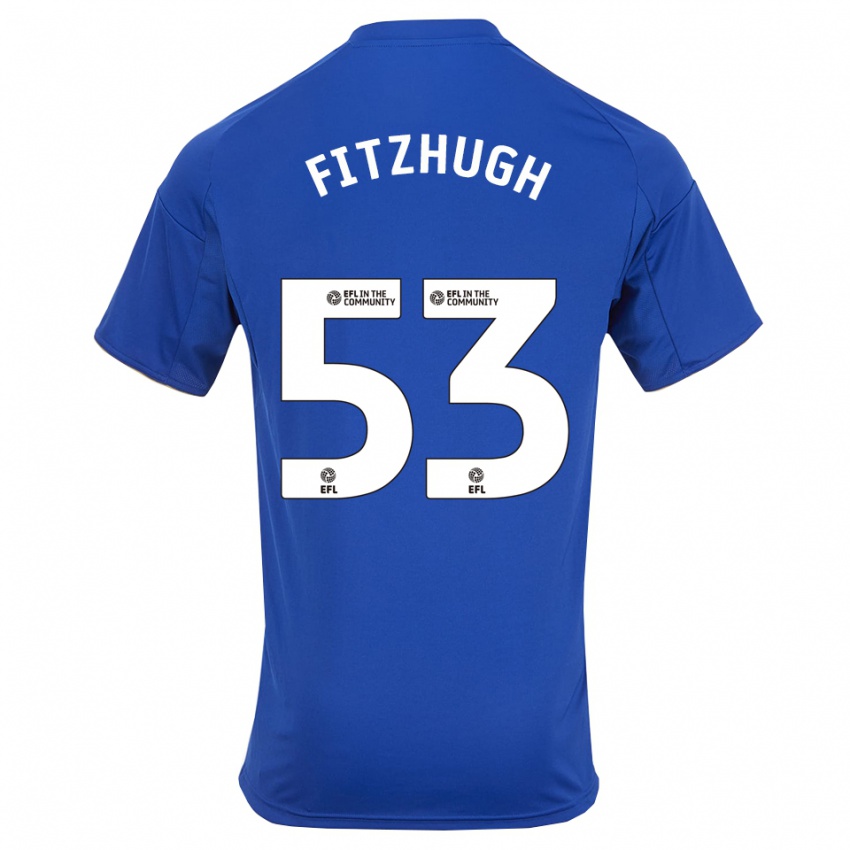 ילדים אית׳ן מיכאל פיצחוך #53 כחול זהב ג'רזי ביתית 2025/26 חולצה קצרה