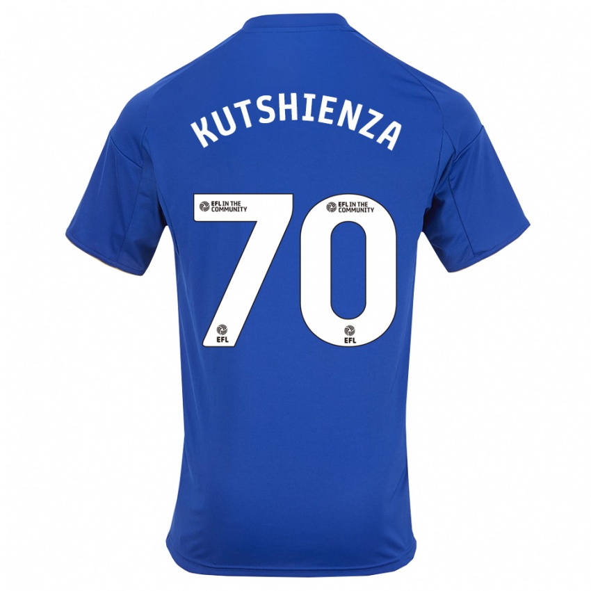 ילדים ג'ספר קוטשיינזה #70 כחול זהב ג'רזי ביתית 2025/26 חולצה קצרה