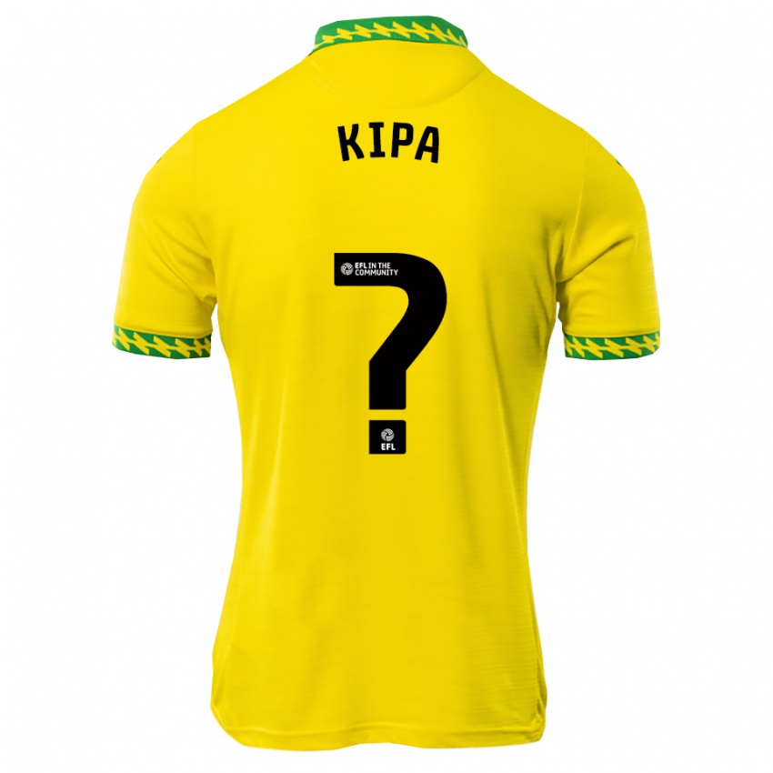 ילדים Joseph Kipa #0 לבן ירוק ג'רזי ביתית 2025/26 חולצה קצרה