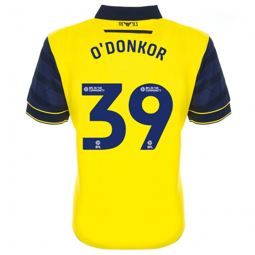 ילדים גטלין או'דונקור #39 צהוב כחול נייבי ג'רזי ביתית 2025/26 חולצה קצרה