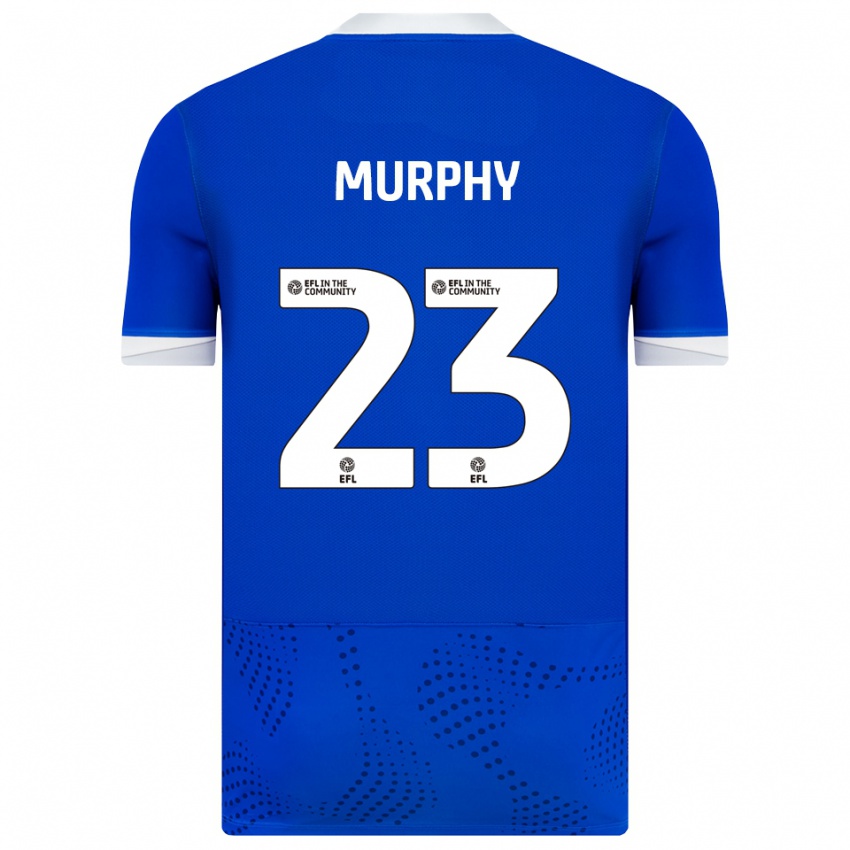 ילדים ג'וש מרפי #23 כחול לבן ג'רזי ביתית 2025/26 חולצה קצרה