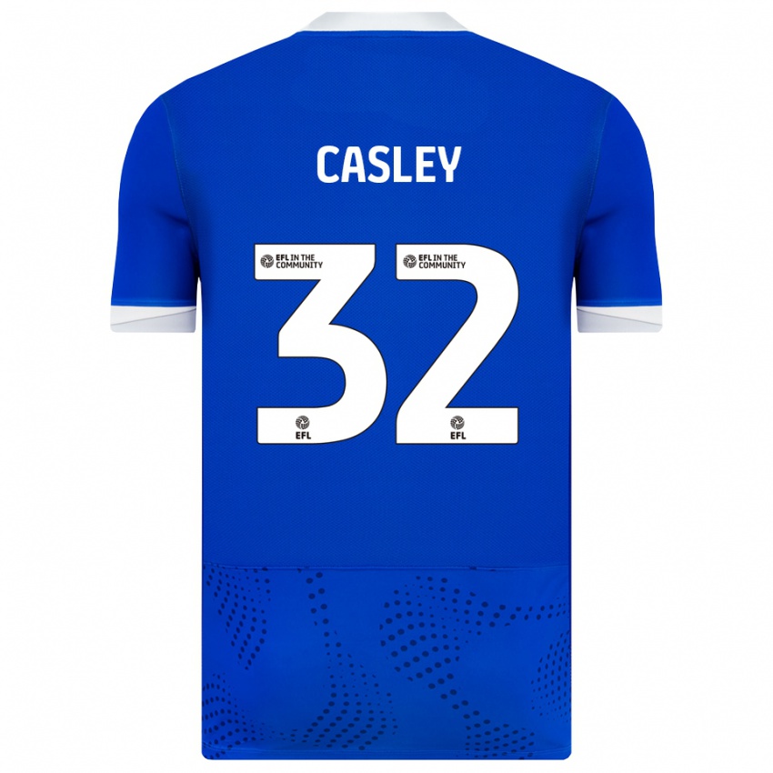 ילדים ריבה קייסלי #32 כחול לבן ג'רזי ביתית 2025/26 חולצה קצרה