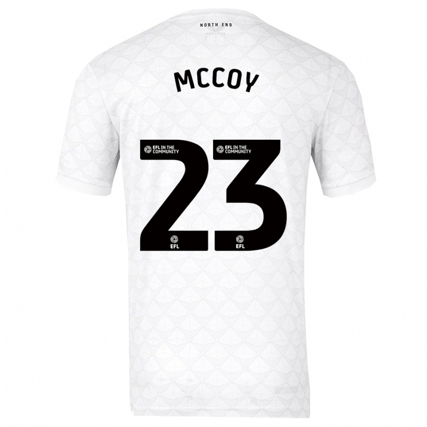 ילדים פיי מקוי #23 לבן אדום ג'רזי ביתית 2025/26 חולצה קצרה