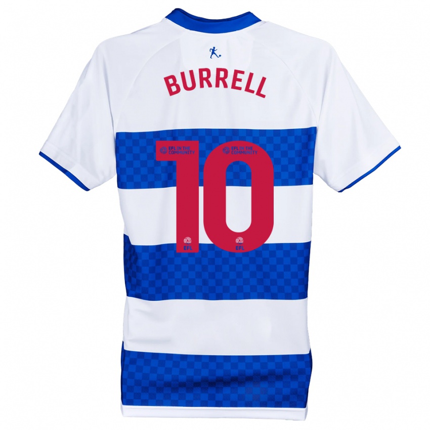 ילדים רומרן בורל #10 כחול לבן ג'רזי ביתית 2025/26 חולצה קצרה