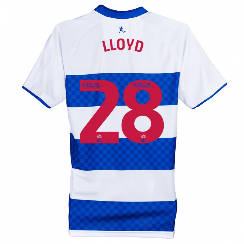 ילדים אלפי דייוויד לויד #28 כחול לבן ג'רזי ביתית 2025/26 חולצה קצרה