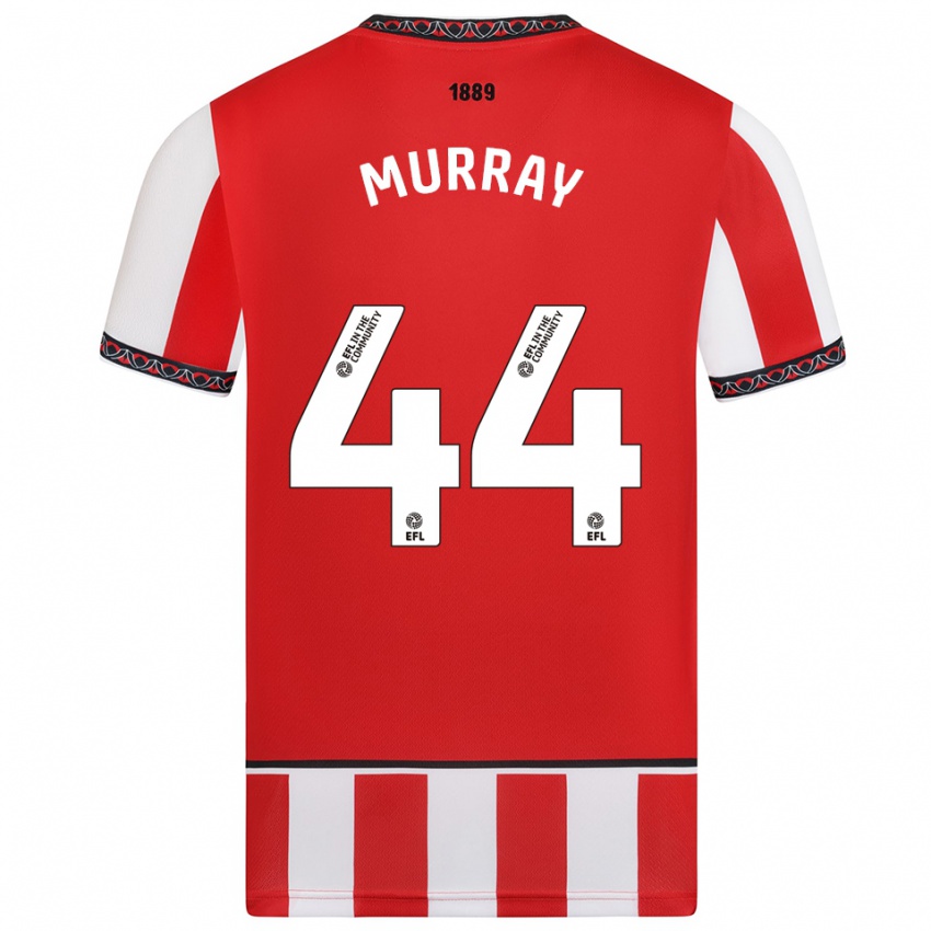 ילדים סטארה מוראי #44 אדום לבן ג'רזי ביתית 2025/26 חולצה קצרה