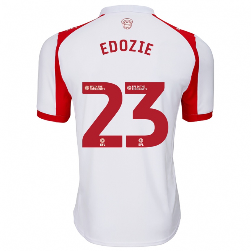 ילדים סמואל אדוזי #23 לבן אדום ג'רזי ביתית 2025/26 חולצה קצרה