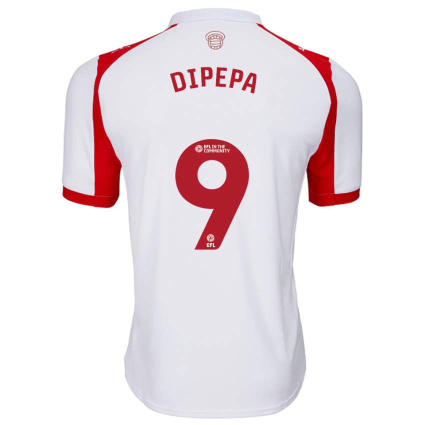 ילדים Baylee Dipepa #9 לבן אדום ג'רזי ביתית 2025/26 חולצה קצרה