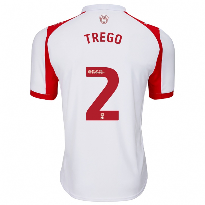 ילדים מופע דקסטר #2 לבן אדום ג'רזי ביתית 2025/26 חולצה קצרה