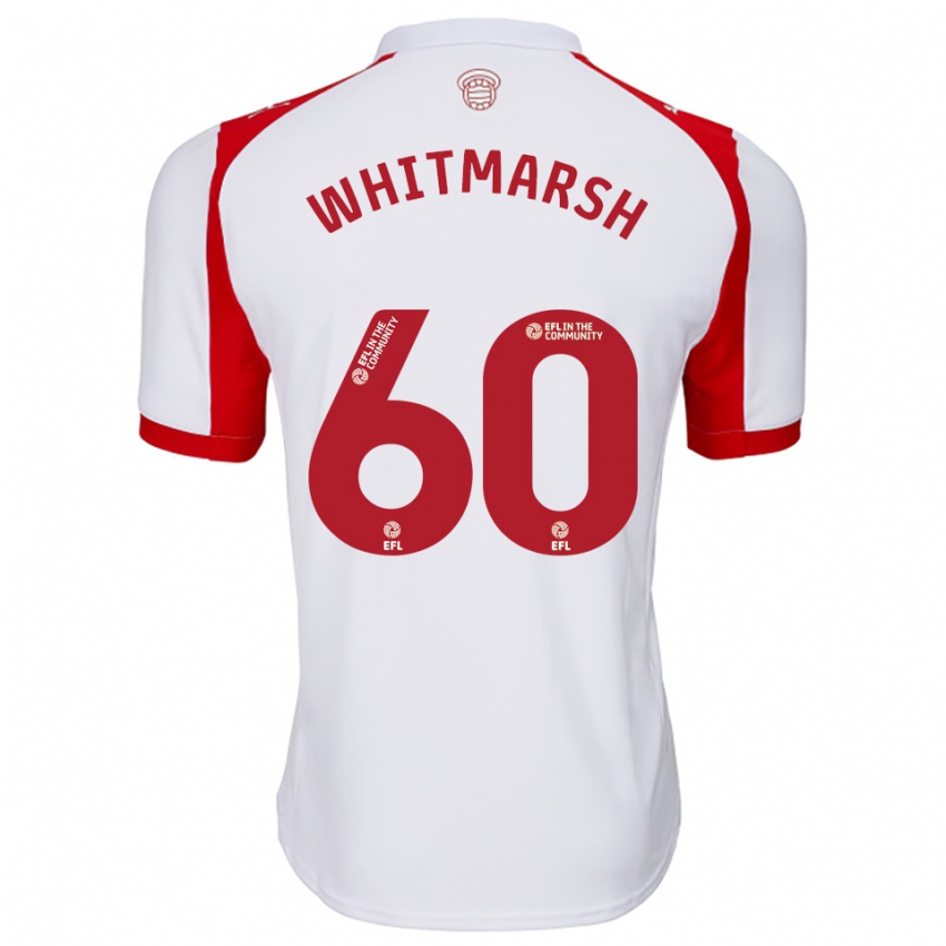 ילדים ג׳ו או'בריאן-ויטמארש #60 לבן אדום ג'רזי ביתית 2025/26 חולצה קצרה