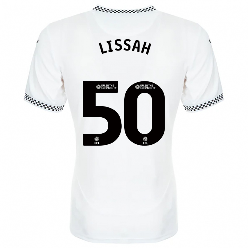 ילדים פיליפ ליסה #50 לבן כתום ג'רזי ביתית 2025/26 חולצה קצרה