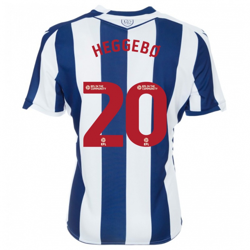 ילדים אונה הגבו #20 כחול נייבי לבן ג'רזי ביתית 2025/26 חולצה קצרה