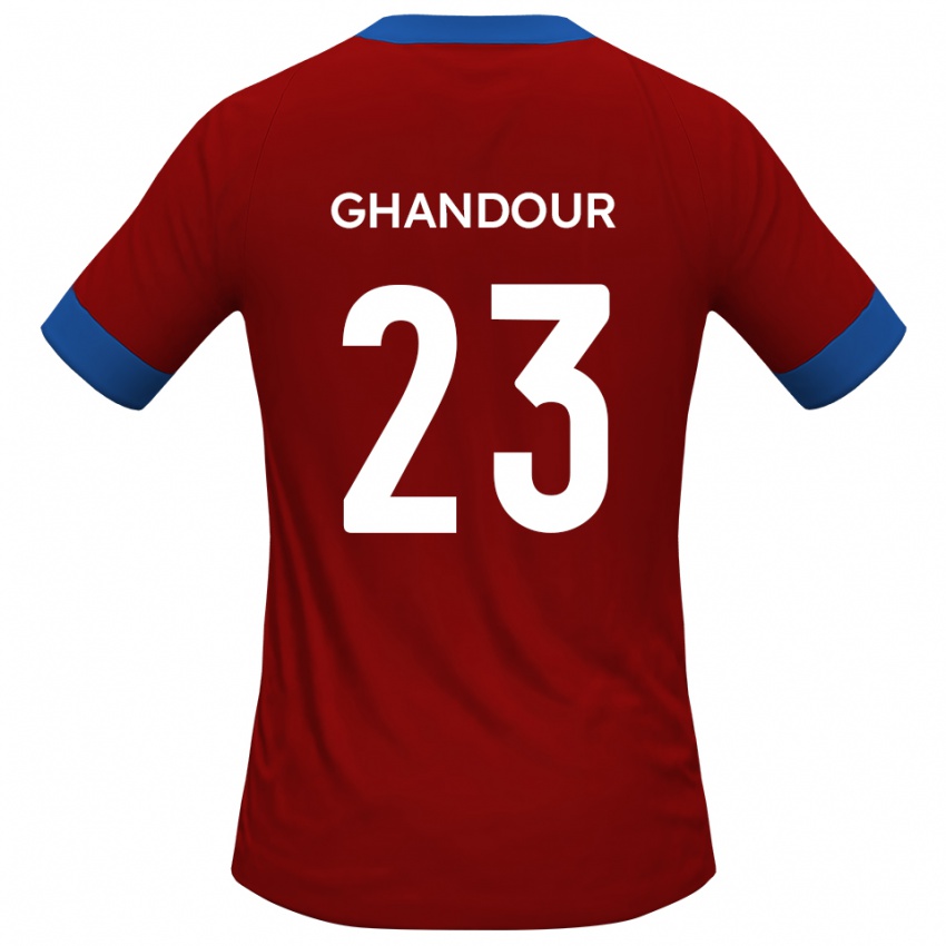 ילדים האדי גאנדור #23 כחול אדום ג'רזי ביתית 2025/26 חולצה קצרה