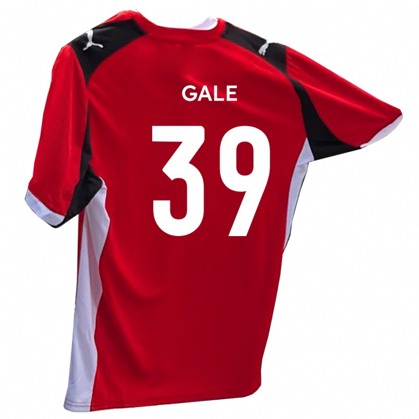 ילדים ג'יימס גייל #39 אדום לבן ג'רזי ביתית 2025/26 חולצה קצרה