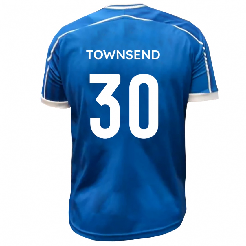 ילדים Nick Townsend #30 כחול לבן ג'רזי ביתית 2025/26 חולצה קצרה