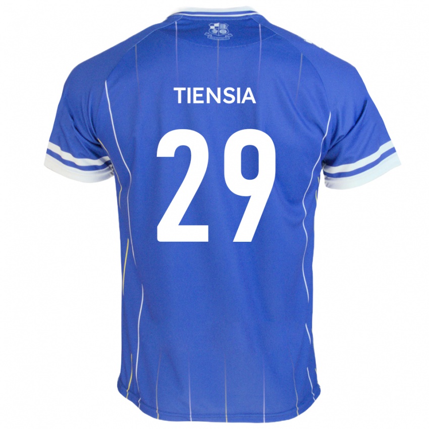 ילדים Junior Tiensia #29 כחול מלכותי ג'רזי ביתית 2025/26 חולצה קצרה