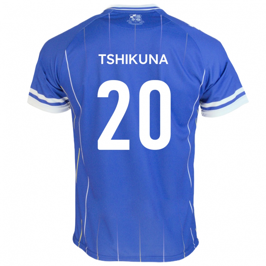 ילדים Nathan Tshikuna #20 כחול מלכותי ג'רזי ביתית 2025/26 חולצה קצרה