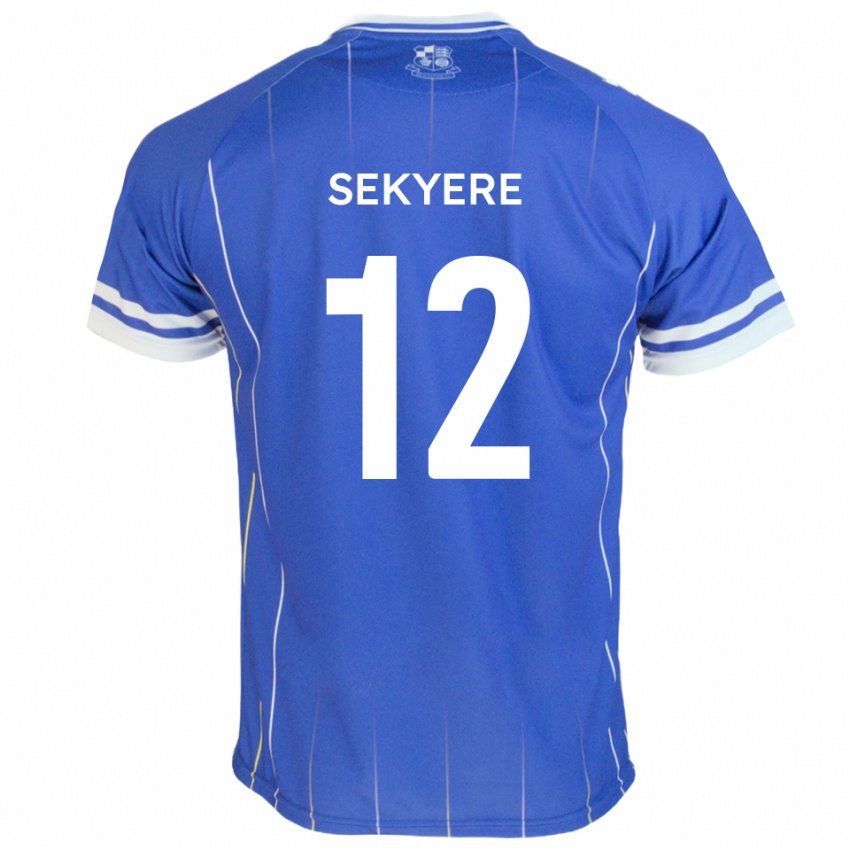ילדים ג׳פרי סקייר #12 כחול מלכותי ג'רזי ביתית 2025/26 חולצה קצרה