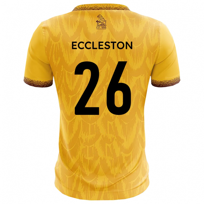 ילדים ג׳וליאן ג׳וניור אלכסנדר אקלסטון #26 צהוב חום ג'רזי ביתית 2025/26 חולצה קצרה