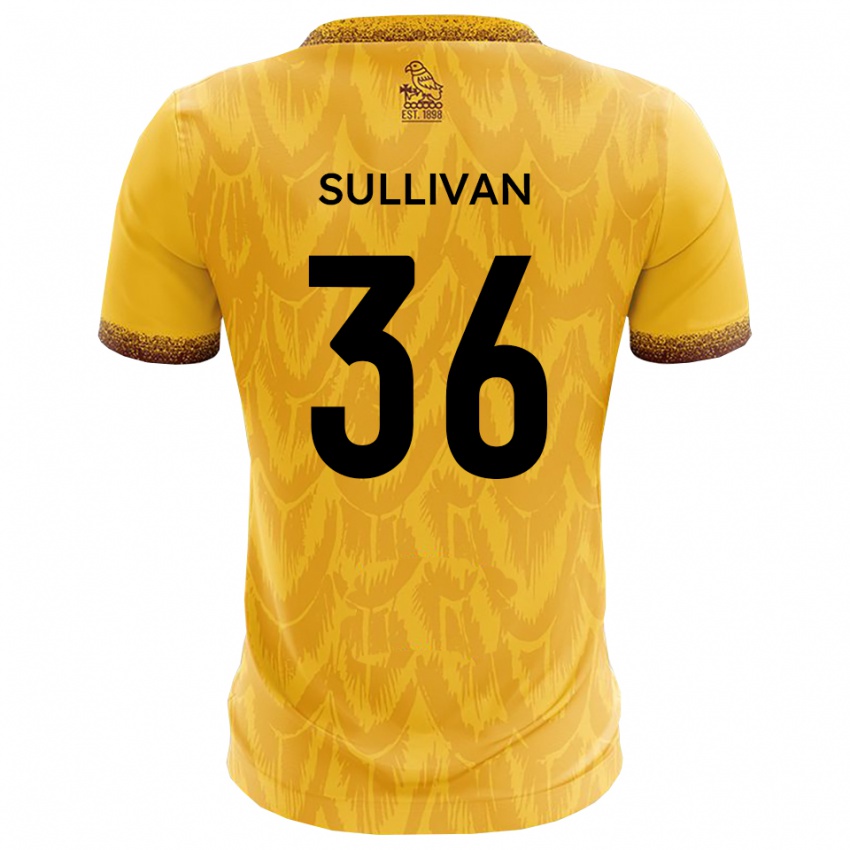 ילדים קמרון סאליבן #36 צהוב חום ג'רזי ביתית 2025/26 חולצה קצרה