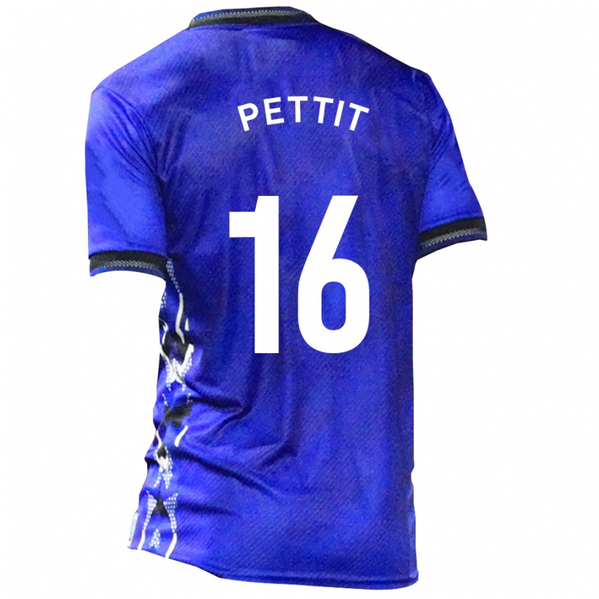 ילדים קייסי אנתוני פטיט #16 כחול לבן ג'רזי ביתית 2025/26 חולצה קצרה
