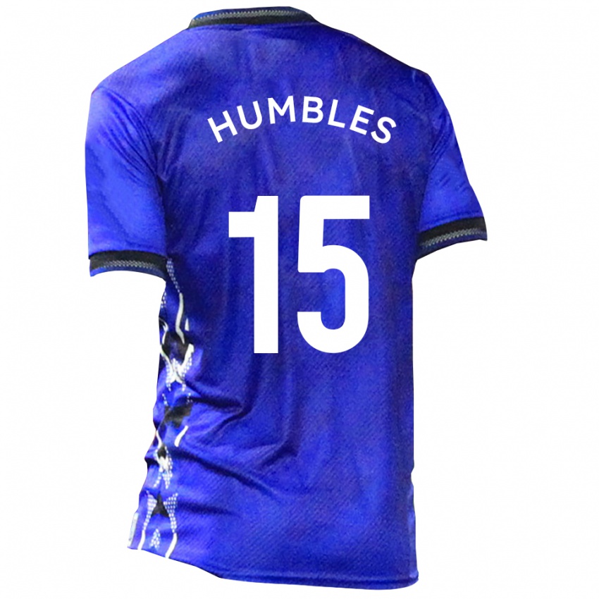 ילדים ליאם האמבלס #15 כחול לבן ג'רזי ביתית 2025/26 חולצה קצרה