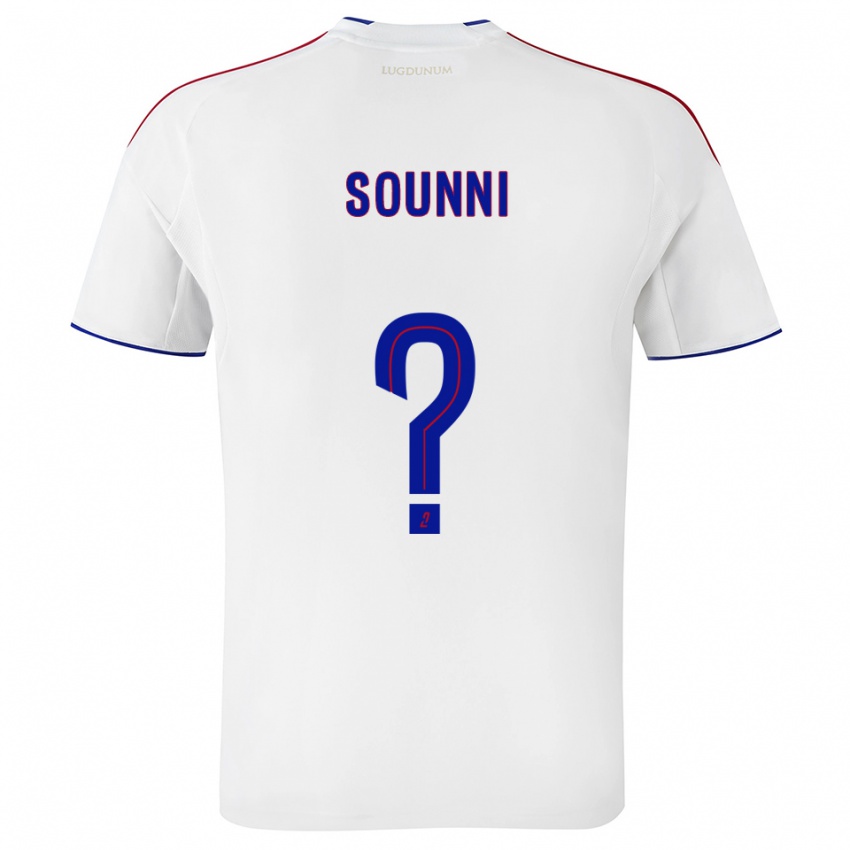 ילדים מדיאן סוני #0 לבן אדום ג'רזי ביתית 2025/26 חולצה קצרה