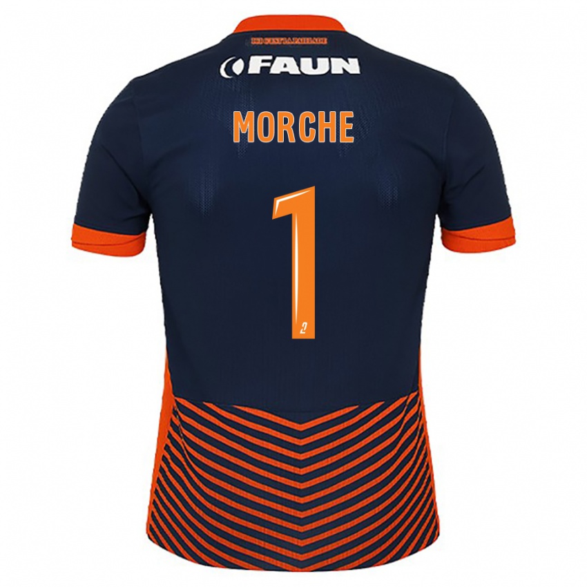 ילדים קוסט מורקה #1 כחול חצות כתום ג'רזי ביתית 2025/26 חולצה קצרה