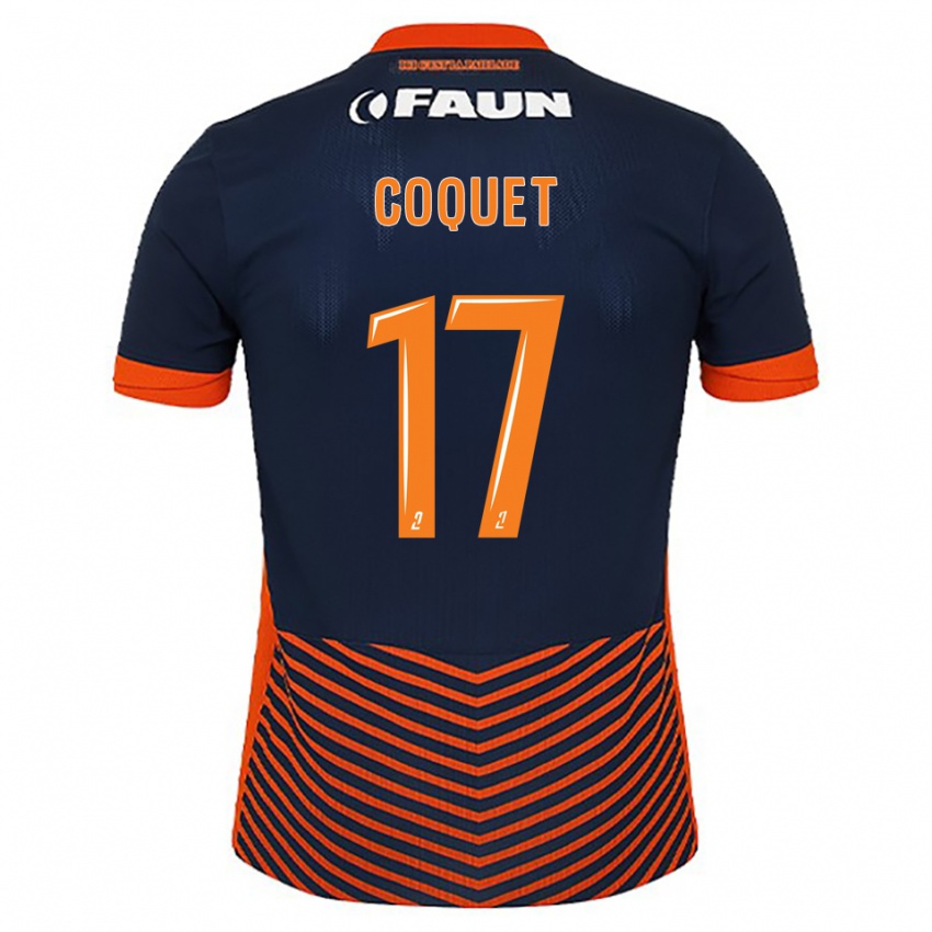 ילדים ג׳ודית׳ קוקה #17 כחול חצות כתום ג'רזי ביתית 2025/26 חולצה קצרה