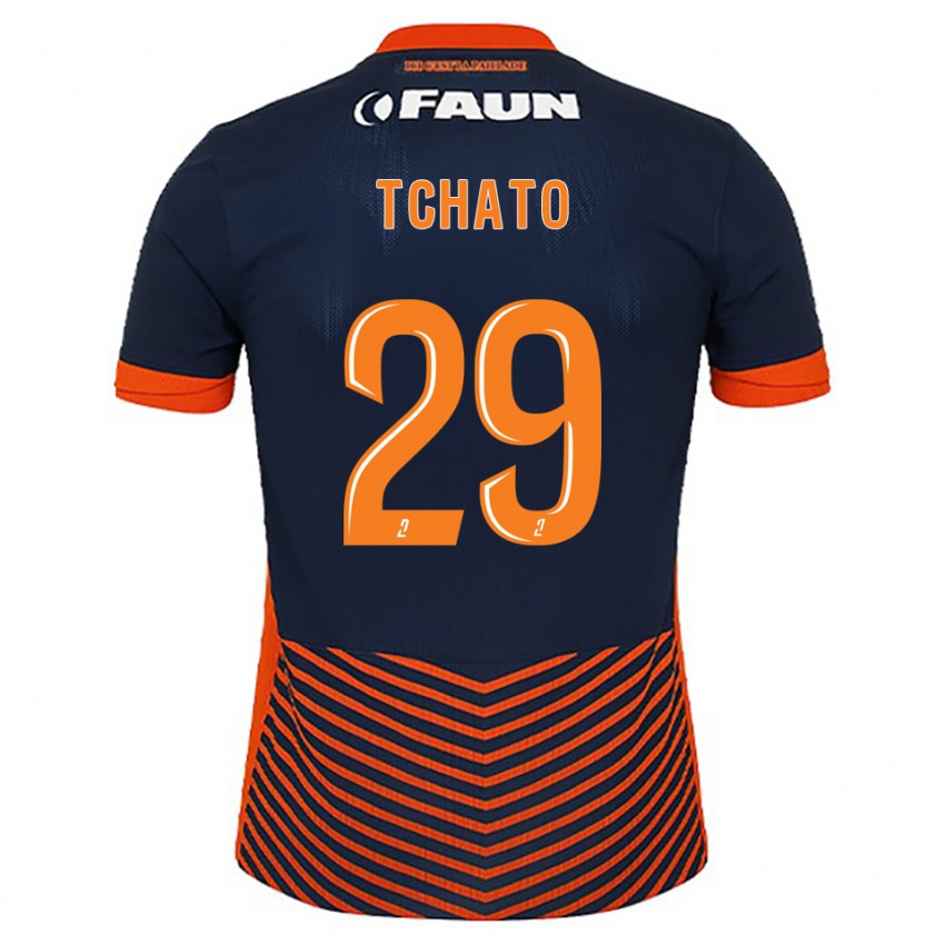 ילדים אנזו צ'אטו #29 כחול חצות כתום ג'רזי ביתית 2025/26 חולצה קצרה