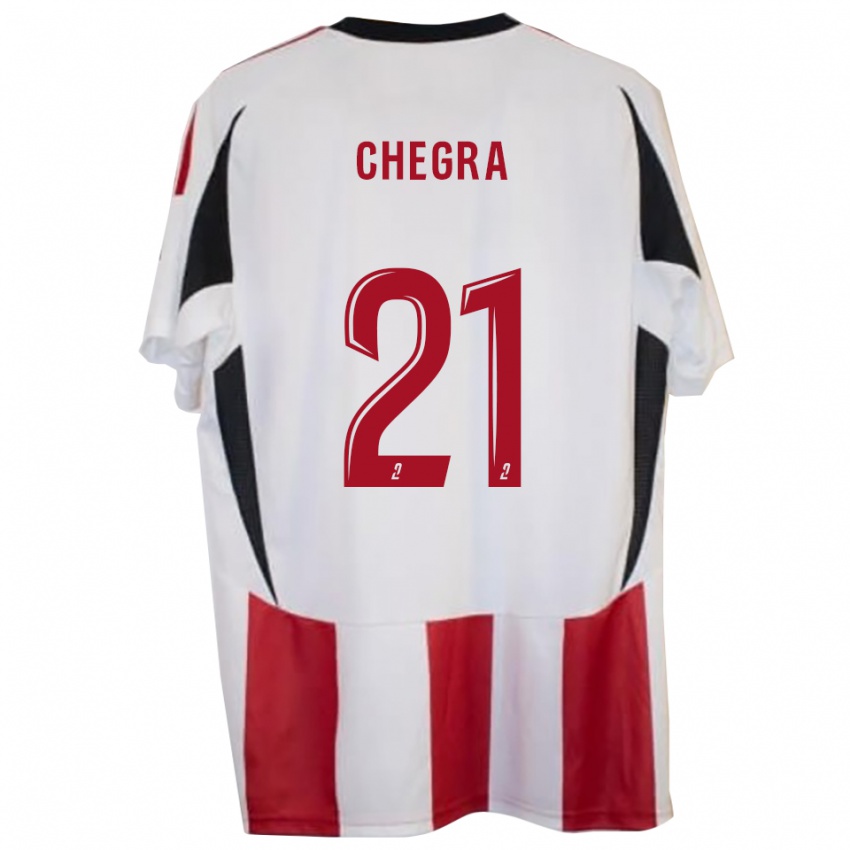 ילדים Ivane Chegra #21 אדום כחול ג'רזי ביתית 2025/26 חולצה קצרה