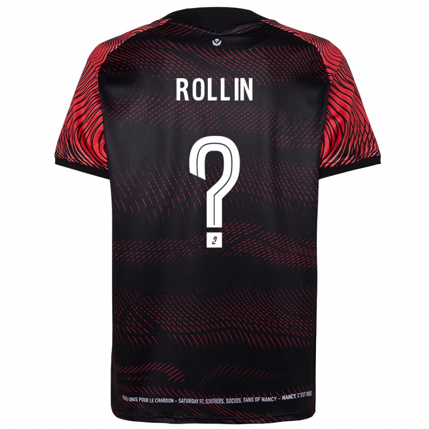 ילדים Sandra Rollin #0 לבן אדום ג'רזי ביתית 2025/26 חולצה קצרה